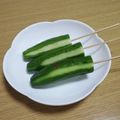 ねこのおかあさん☆'s cooksnap of when they made きゅうりの一本漬け.