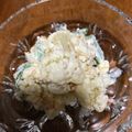 USACO66's cooksnap of when they made カリフラワーのナッツ・サラダ.