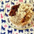 ふたごゆき's cooksnap of when they made 朝食に♪胡桃とレーズンきな粉胡麻グルト♡.