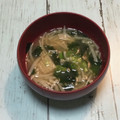 おはなすき's cooksnap of when they made えのきとワカメの味噌汁♪.