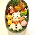 ♡アリスmama♡'s cooksnap of when they made キャラ弁☆梅雨弁てるてる坊主とかたつむり.