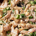 てぃあき☆'s cooksnap of when they made オクラとエノキでとろ～り鶏むね肉炒め.
