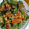 あねのまま's cooksnap of when they made ゴーヤチャンプル風夏野菜炒め.