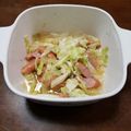 ☆あせび☆'s cooksnap of when they made ✿きゃべつとソーセージのホット♡サラダ✿.