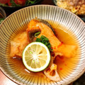イシポン's cooksnap of when they made 塩秋鮭のから揚げ土佐酢あん.