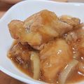yukoko☆'s cooksnap of when they made 味が染みてる～♪手羽元と大根の煮込み.