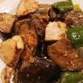 むーみっと's cooksnap of when they made 鶏肉と茄子とピーマンの味噌炒め.