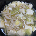 ◎みーちゃん◎'s cooksnap of when they made 簡単❀朝食♪えのきとネギと豆腐のお吸い物.