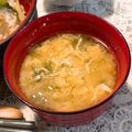 まりぴぴ♡'s cooksnap of when they made 油あげと長ねぎの味噌汁.