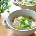 runa10's cooksnap of when they made 簡単美味！ダイエット！蕪と春雨の卵スープ.