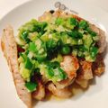 ★まいちむ★'s cooksnap of when they made 家飲み♬豚トロのネギダレ焼き★.