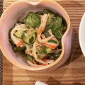 non520's cooksnap of when they made 簡単☆胡瓜とカニカマのゴマ酢みそ和え.