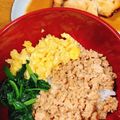 ピクミンちゃん's cooksnap of when they made そぼろご飯.