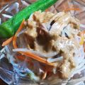 虹色にこり沖縄's cooksnap of when they made おすすめ♪バンバンジーのたれ市販品+α！.