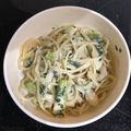 Tomotabi's cooksnap of when they made キャベツとアンチョビのクリームパスタ.