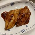 STfam's cooksnap of when they made あじの蒲焼き☆フライパンで簡単！.