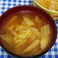 ととろ＆めい's cooksnap of when they made 白菜＆薄揚げの味噌汁〜(o˘◡˘o) ♡.