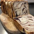 ROIS's cooksnap of when they made あん食パン（強力粉250g・食パン型）.