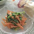 フジぽん's cooksnap of when they made 豆苗と人参のゴママヨサラダ.