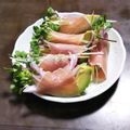 KAKO_KAKO's cooksnap of when they made オードブルに生ハムアボカド巻き☆.