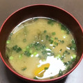 居酒屋まるみ's cooksnap of when they made 簡単♡かぼちゃとめかぶの味噌汁♡.