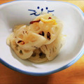 あやこと猫たち's cooksnap of when they made ♡弁当♡おせち♡簡単レンジDE3分酢蓮根.