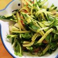 あやこと猫たち's cooksnap of when they made 切って和えるだけ！三つ葉のさっぱりサラダ.