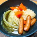 toshi♫'s cooksnap of when they made ●簡単！！ポトフ(1人暮らし編)●.