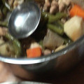 抹茶ソーダ's cooksnap of when they made だいこんとごぼうと鶏肉の煮物.