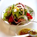 かっちゃん杉's cooksnap of when they made パストラミビーフとたっぷり野菜サラダ☆.