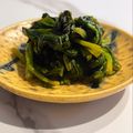 E吉☆'s cooksnap of when they made ほうれん草とワカメのお浸し.