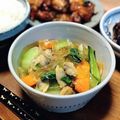 あず7225's cooksnap of when they made ガリバタ醤油味♪剥きあさりと春雨の炒め物.