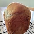 しげその's cooksnap of when they made HBで♪簡単☆レーズンくるみ食パン.