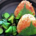 ぷーなむキッチン☆'s cooksnap of when they made 大葉万歳♪焼き味噌おにぎり.