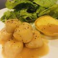 わか★'s cooksnap of when they made ホタテのレモンバター醤油ソテー.