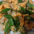 ★料理は楽しい★'s cooksnap of when they made オクラと卵炒め.