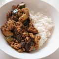 meple☆'s cooksnap of when they made 簡単☆ナスとズッキーニのキーマカレー。.