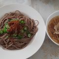 akoreana's cooksnap of when they made 豚肉汁蕎麦＆うどん.