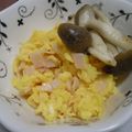 yuri＠まま's cooksnap of when they made ♪いり卵　お弁当に♪.