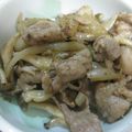 由芽15's cooksnap of when they made お弁当に！豚こまの味噌マヨネーズ炒め.