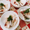 ruka217's cooksnap of when they made 長芋の梅おかか和え.