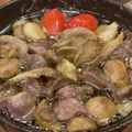 DonAoyama's cooksnap of when they made 砂肝のアヒージョ.