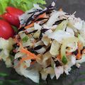ねこ大好き♪'s cooksnap of when they made 鶏ささみとキャベツのおつまみサラダ.