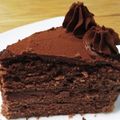 ＊hatchi＊'s cooksnap of when they made *ビターガナッシュ*チョコレートケーキ.