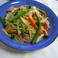 ハル菓子パン's cooksnap of when they made ＊オイスターソース風味の塩焼きそば＊.