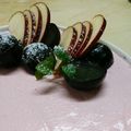 お菓子と女大工's cooksnap of when they made 水切りヨーグルト☆苺レアチーズムース.