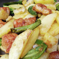 teekee☆☆'s cooksnap of when they made 「揚げずに唐揚げ」で揚げずにじゃがいも☆.