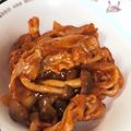 ｍｉｗａ☆ｆ's cooksnap of when they made ☆話題入り☆豚小間肉でポークケチャップ♡.