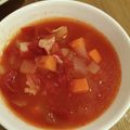 EmikoT's cooksnap of when they made 簡単❗トマト缶でトマトスープ(⌒‐⌒).