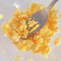 tamago大好き's cooksnap of when they made レンジでゆで卵・炒り卵☆.